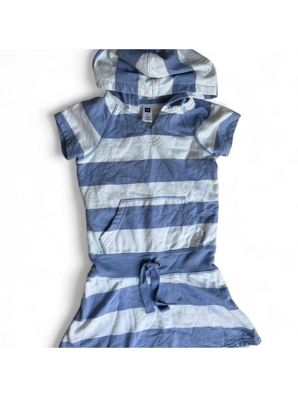Gap Kids Striped Hoodie Dress